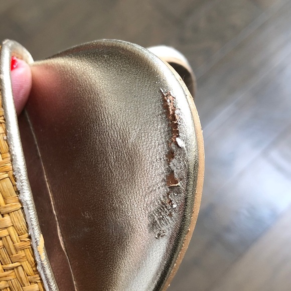 Lilly Pulitzer Amber Lynn chunky heel sandals Sz 8 - Picture 10 of 10